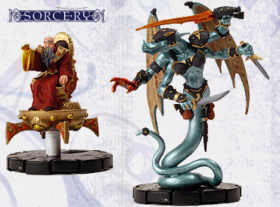 Figuren der neuesten Edition: Sorcery (Foto: copyright WizKids)