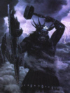 Ted Nasmith: Morgoth and the High King of the Noldor, Ausschnitt